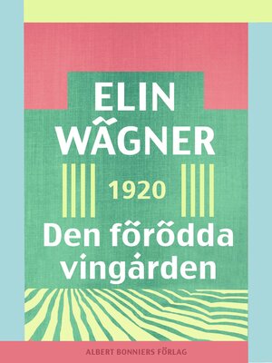 cover image of Den förödda vingården